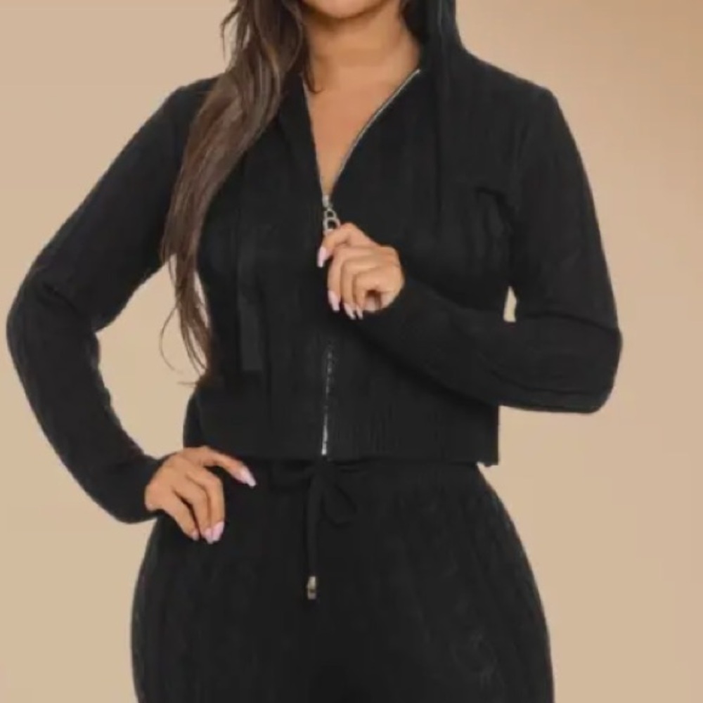 Hooded Knit Set - Picture 3 of 7